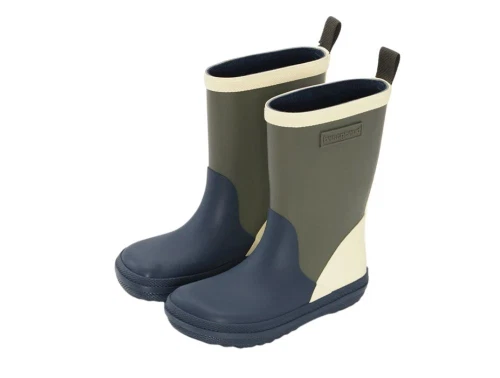 Bundgaard Charly gummistøvle navy/gul/grøn